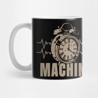 Machine time brown Mug